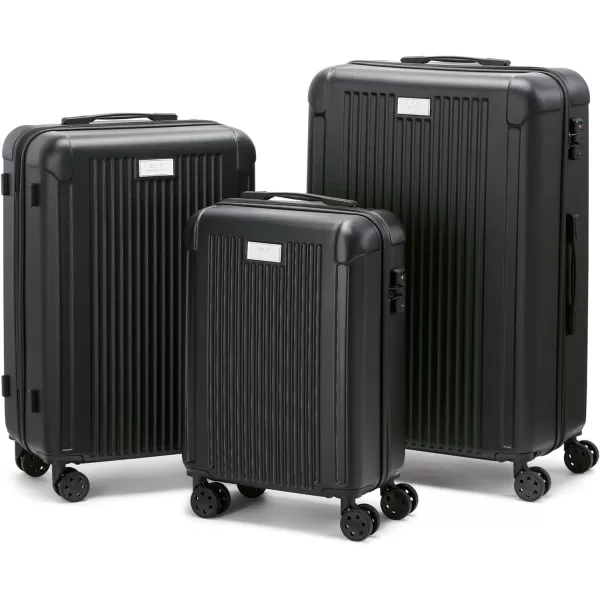 Marc New York Lotus 25 Upright Luggage Black MediumMarc New York Lotus 25 Upright Luggage Black Medium