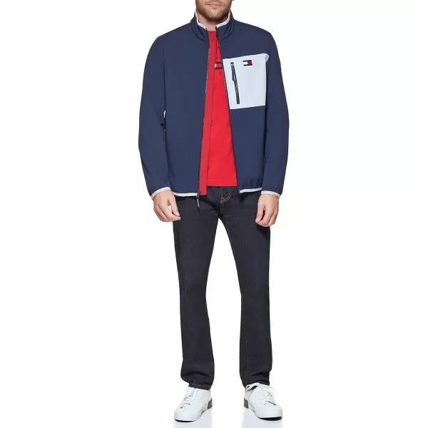 Tommy Hilfiger Mens Classic Soft Shell JacketMidnight Tech Pocket