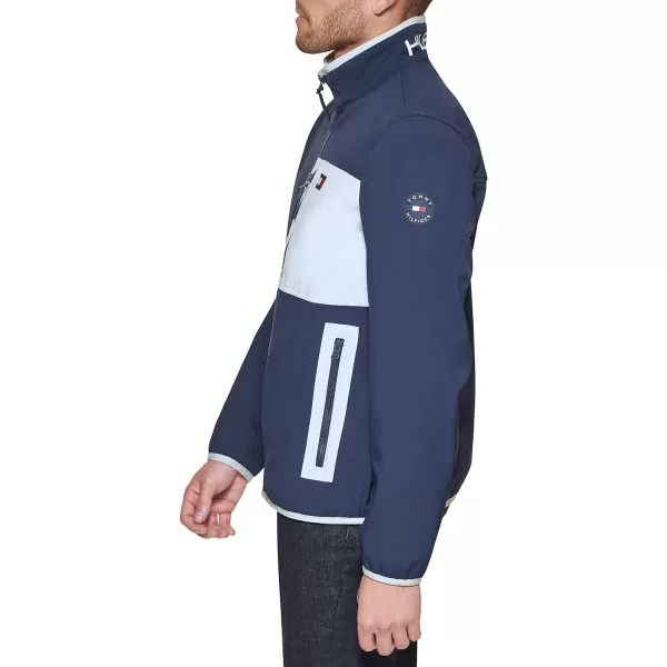Tommy Hilfiger Mens Classic Soft Shell JacketMidnight Tech Pocket
