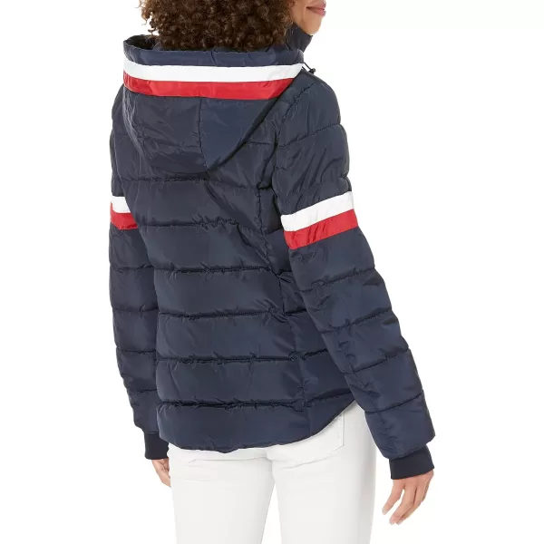 Tommy Hilfiger Womens Tommy Hilfger Classic Puffer JacketNavy