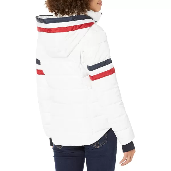 Tommy Hilfiger Womens Tommy Hilfger Classic Puffer JacketWhite