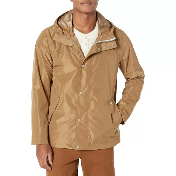 Cole Haan Signature Mens Hooded Rain JacketKhaki