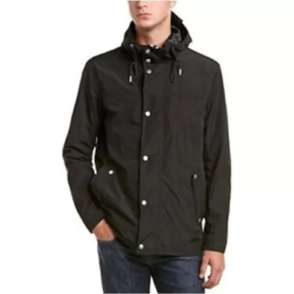 Cole Haan Signature Mens Hooded Rain JacketNavy