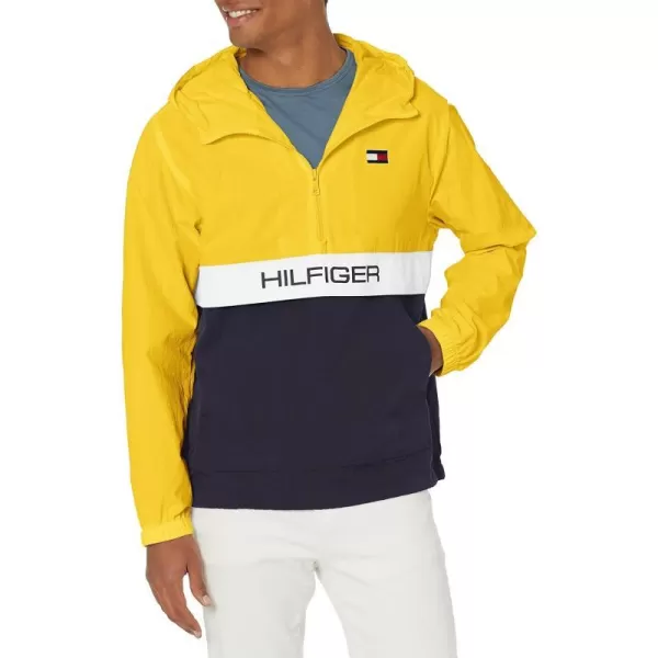 Yellow/Navy Color Block