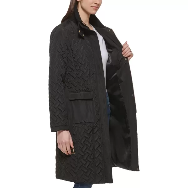 Cole Haan womens Signature Belted JacketBlack