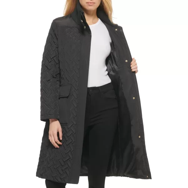 Cole Haan womens Signature Belted JacketBlack