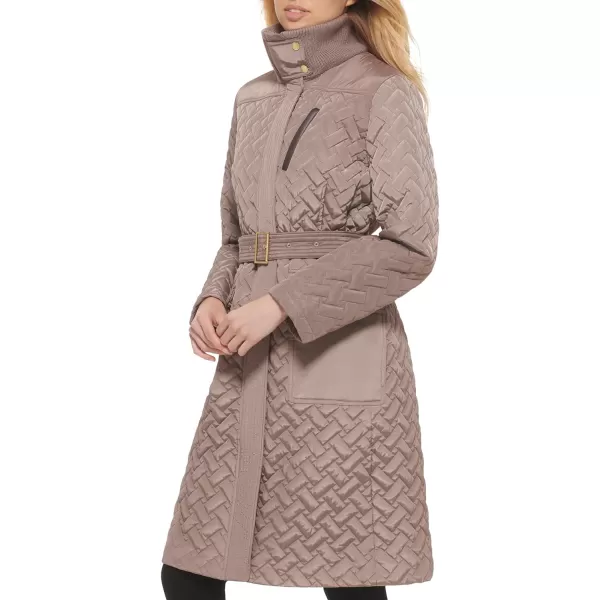 Cole Haan womens Signature Belted JacketCashew