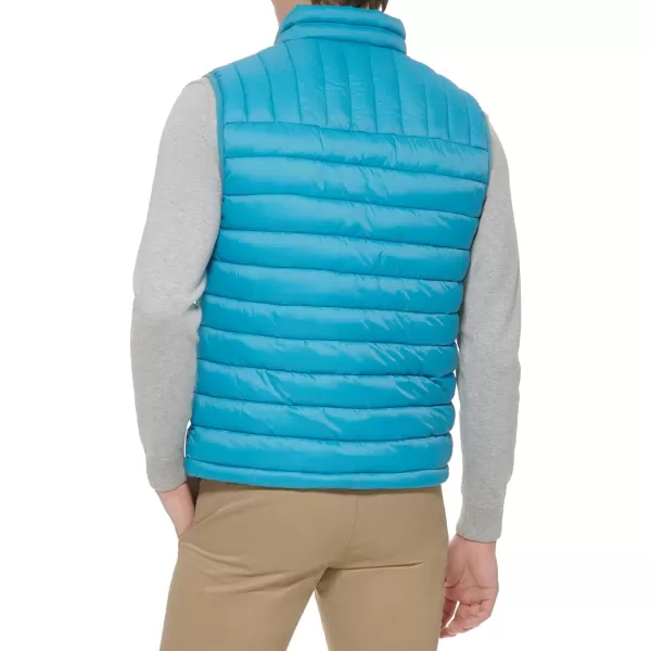 Dockers Mens The Noah Classic Ultra Loft Packable Puffer JacketBlue Vest