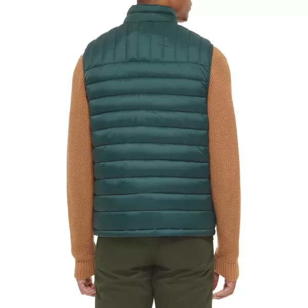 Dockers Mens The Noah Classic Ultra Loft Packable Puffer JacketForest Green Vest