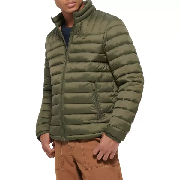 Dockers Mens The Noah Classic Ultra Loft Packable Puffer JacketNew Olive