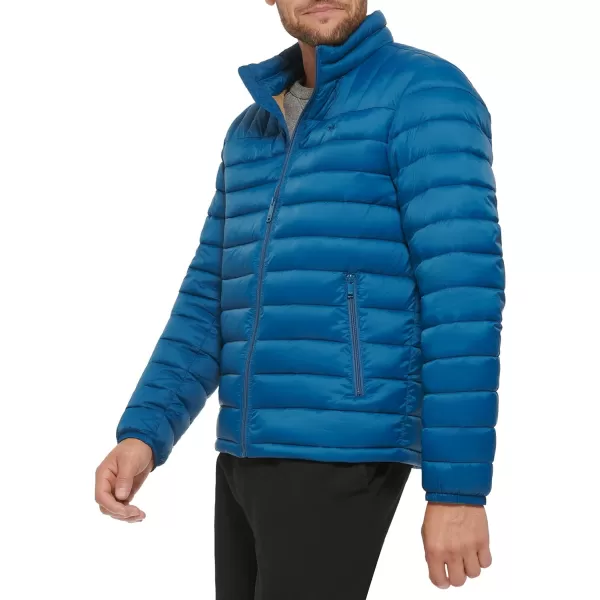 Dockers Mens The Noah Classic Ultra Loft Packable Puffer JacketPoseidon