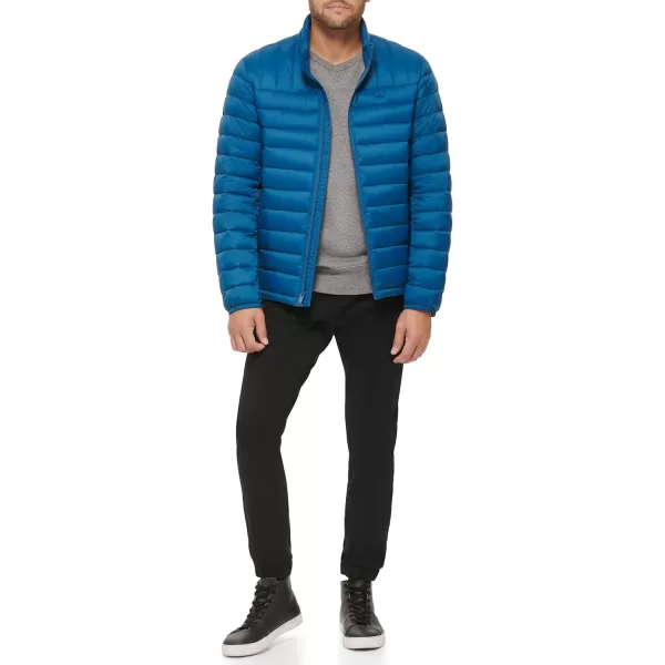 Dockers Mens The Noah Classic Ultra Loft Packable Puffer JacketPoseidon