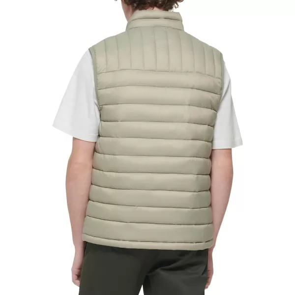 Dockers Mens The Noah Classic Ultra Loft Packable Puffer JacketSage Green Vest