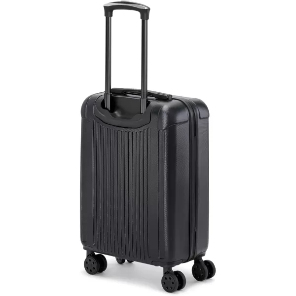 Marc New York Lotus 21 Upright Luggage Black Carry OnMarc New York Lotus 21 Upright Luggage Black Carry On