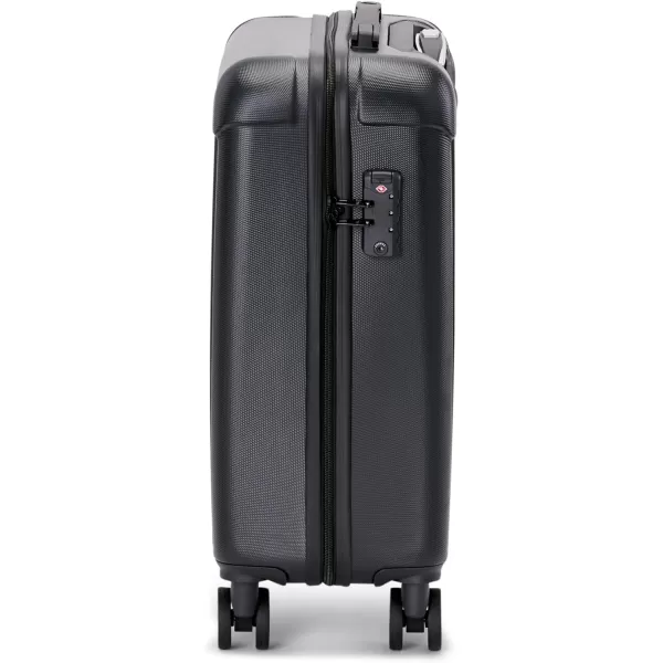 Marc New York Lotus 21 Upright Luggage Black Carry OnMarc New York Lotus 21 Upright Luggage Black Carry On