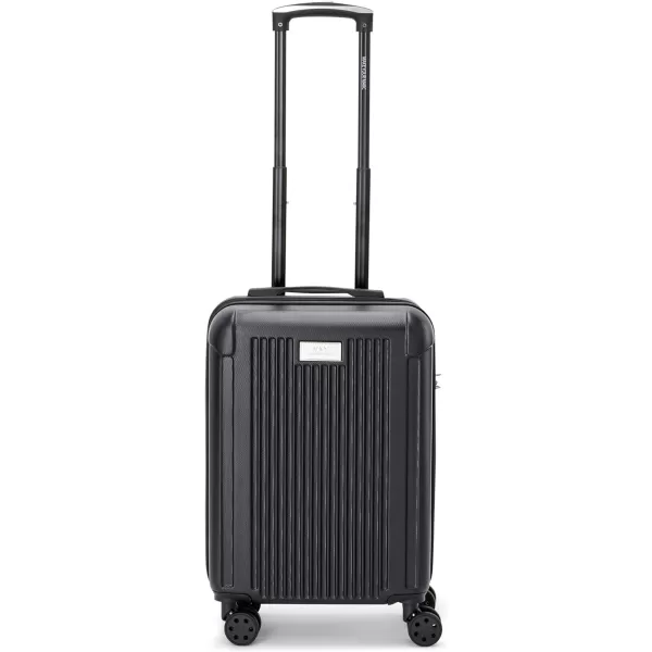 Marc New York Lotus 21 Upright Luggage Black Carry OnMarc New York Lotus 21 Upright Luggage Black Carry On