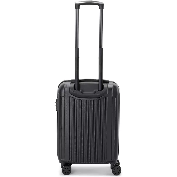 Marc New York Lotus 21 Upright Luggage Black Carry OnMarc New York Lotus 21 Upright Luggage Black Carry On