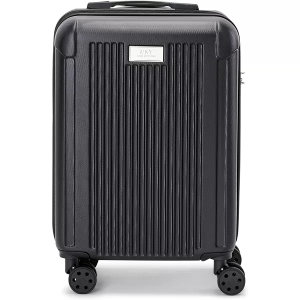 Marc New York Lotus 21 Upright Luggage Black Carry OnMarc New York Lotus 21 Upright Luggage Black Carry On