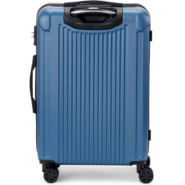 Marc New York Lotus 25 Upright Luggage Blue Steel MediumMedium Blue Steel