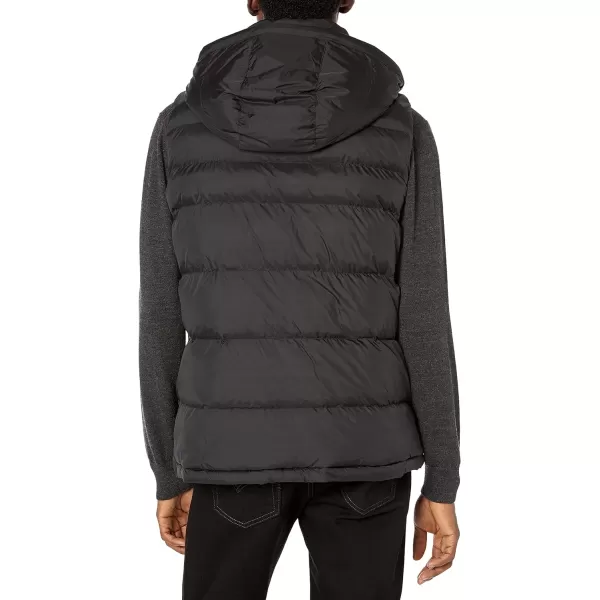 Tommy Hilfiger Mens Quilted Puffer VestBlack Hoody