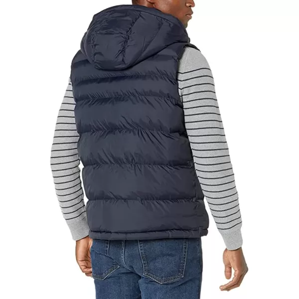 Tommy Hilfiger Mens Quilted Puffer VestMidnight Hoody