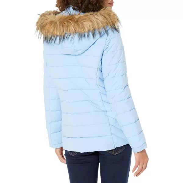 Tommy Hilfiger Womens Short Puffer JacketPlacid Blue