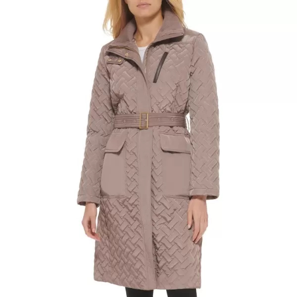 Cole Haan womens Signature Belted JacketCashew