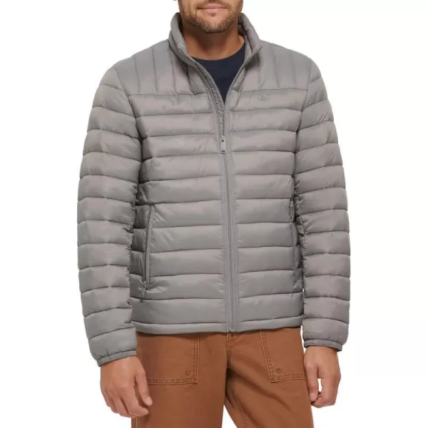 Dockers Mens The Noah Classic Ultra Loft Packable Puffer JacketGrey