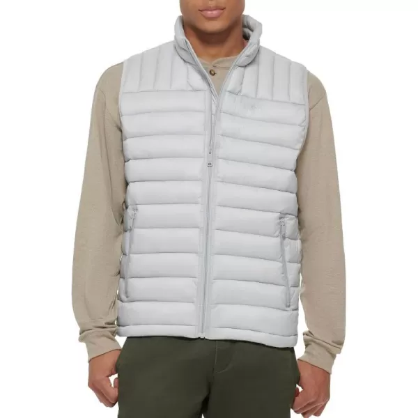 Dockers Mens The Noah Classic Ultra Loft Packable Puffer JacketGrey Vest