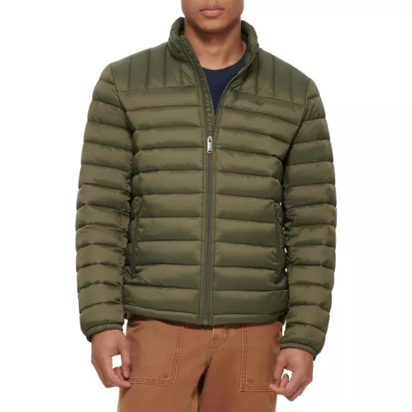 Dockers Mens The Noah Classic Ultra Loft Packable Puffer JacketNew Olive