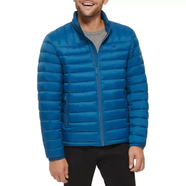 Dockers Mens The Noah Classic Ultra Loft Packable Puffer JacketPoseidon