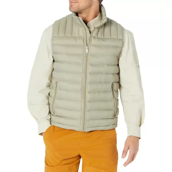 Dockers Mens The Noah Classic Ultra Loft Packable Puffer JacketSage Green Vest