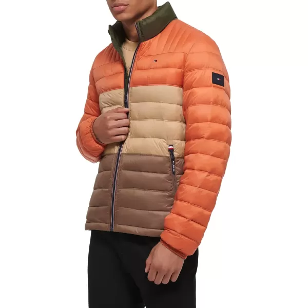 Tommy Hilfiger Mens Ultra Loft Lightweight Packable Puffer Jacket Standard and Big  TallStandard Issue Combo