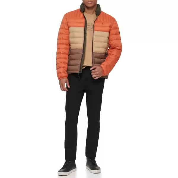 Tommy Hilfiger Mens Ultra Loft Lightweight Packable Puffer Jacket Standard and Big  TallStandard Issue Combo