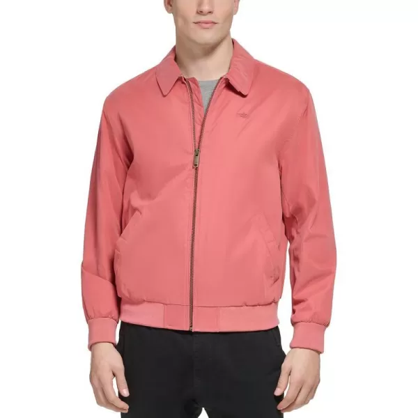 Dockers Mens Micro Twill Golf Bomber JacketRed