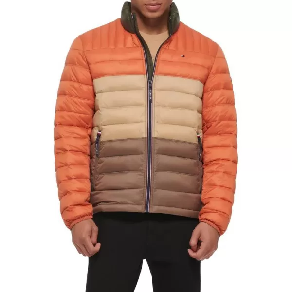 Tommy Hilfiger Mens Ultra Loft Lightweight Packable Puffer Jacket Standard and Big  TallStandard Issue Combo