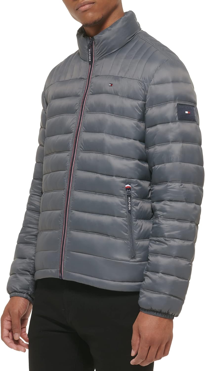 Tommy Hilfiger Men s Ultra Loft Lightweight Packable Puffer Jacket Tommy Hilfiger Men s Ultra Loft Lightweight Packable Puffer Jacket