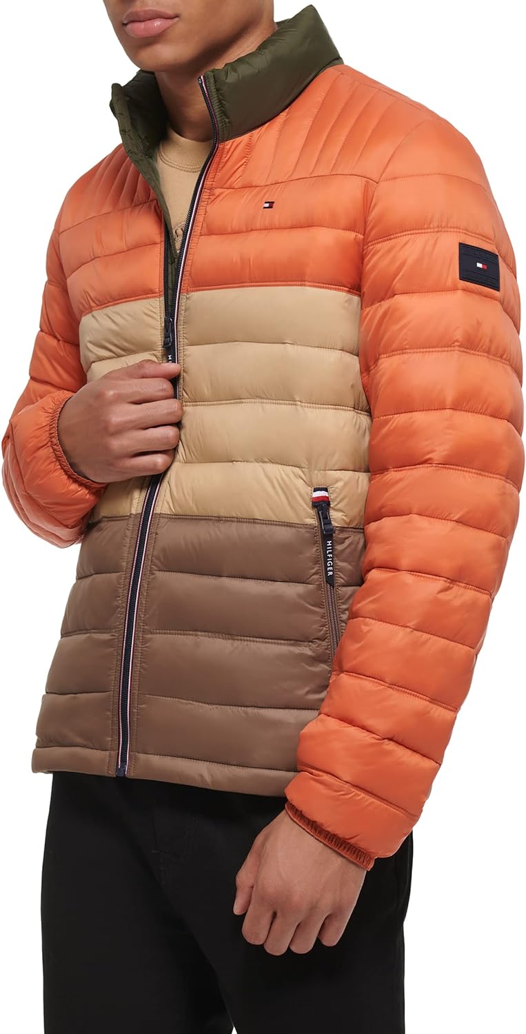 Tommy Hilfiger Men s Ultra Loft Lightweight Packable Puffer Jacket Tommy Hilfiger Men s Ultra Loft Lightweight Packable Puffer Jacket