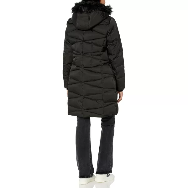 Andrew Marc womens Fitted Down CoatBlack