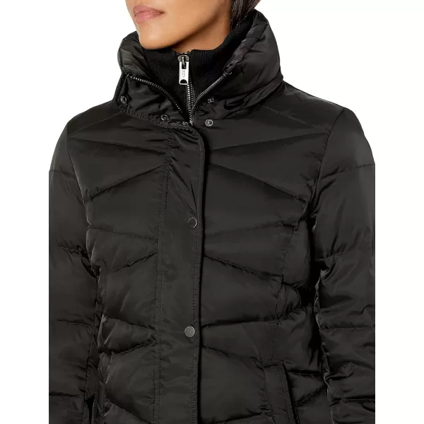 Andrew Marc womens Fitted Down CoatBlack