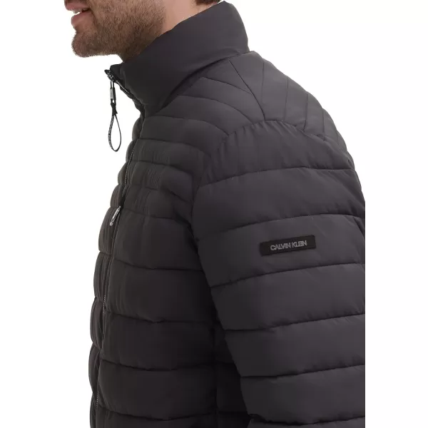 Calvin Klein Lightweight Puffer WaterResistant Down Mens JacketIron