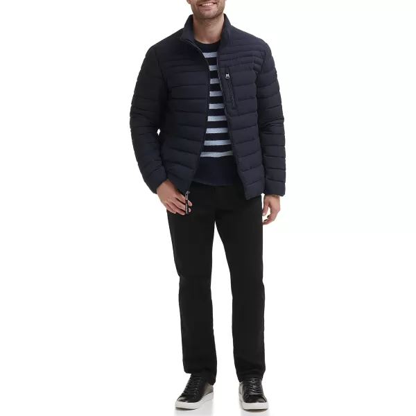 Calvin Klein Lightweight Puffer WaterResistant Down Mens JacketNavy