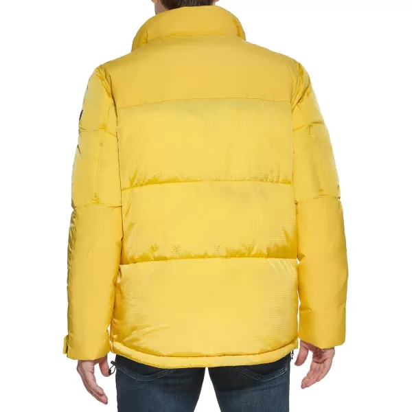 Calvin Klein Mens Alternative Down Puffer JacketYellow