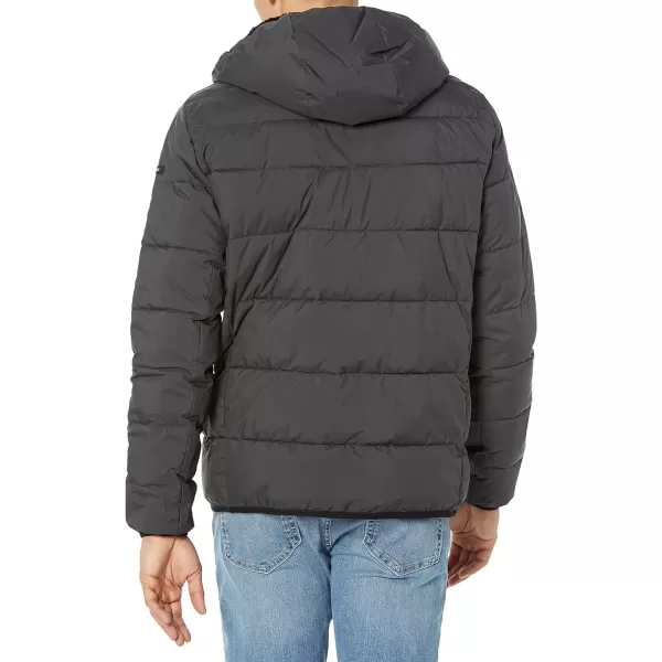 Calvin Klein Mens Hooded Stretch JacketIron