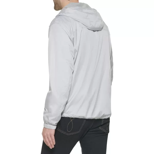 Calvin Klein Mens Hooded WindbreakerGrey