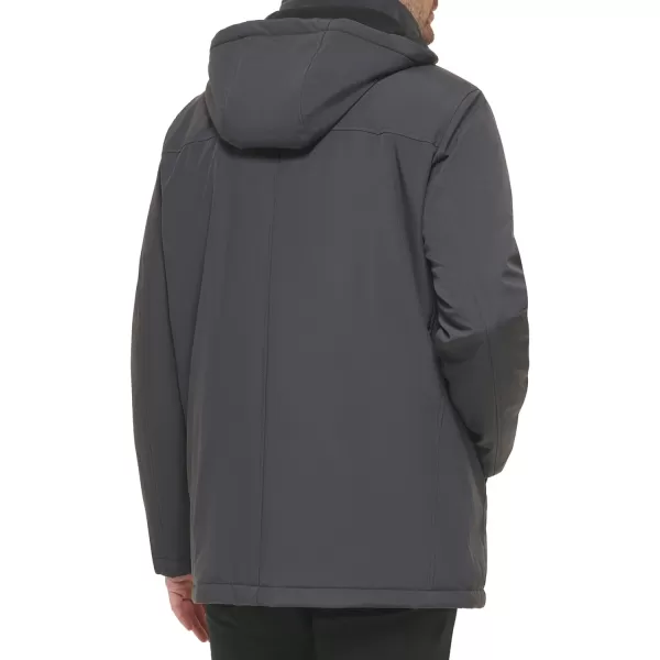 Calvin Klein Mens Water and Wind Resistant Hooded Coat from Fall Into WinterIron