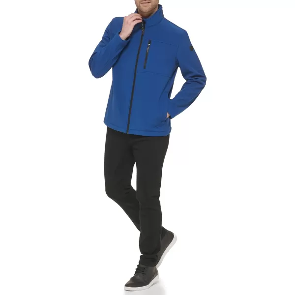 Calvin Klein Water Resistant Windbreaker Jackets for Men Standard and Big and TallBlue Edge