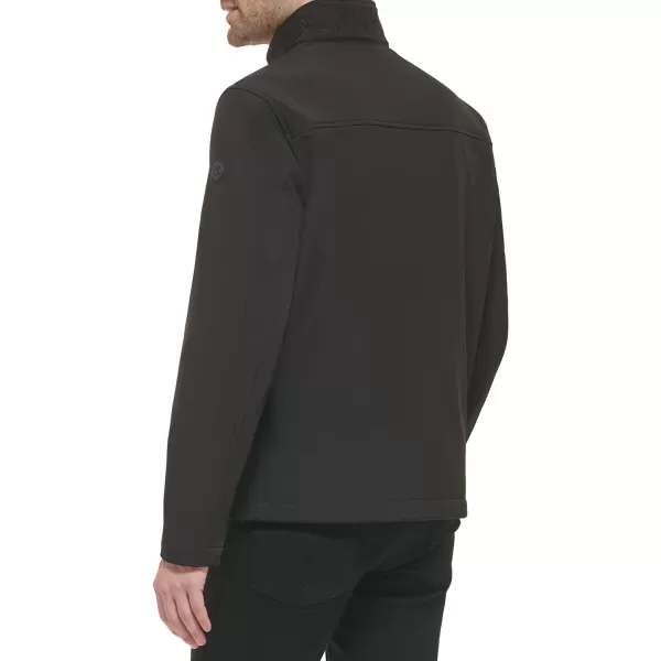 Calvin Klein Water Resistant Windbreaker Jackets for Men Standard and Big and TallDeep Black