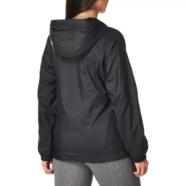 Calvin Klein Womens Zip Front WindbreakerBlack