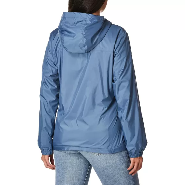 Calvin Klein Womens Zip Front WindbreakerBlue Crush